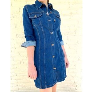 ZARA JEAN DRESS!